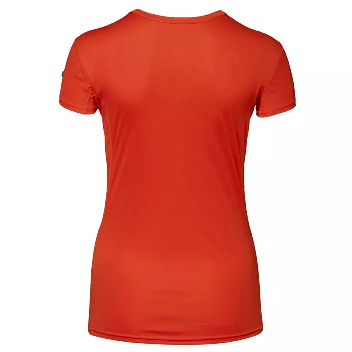 GEYSER dame løbe T-shirt Active, Orange Tangerine, large image number 2