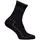 Jalas Lättviktsstrumpor, Svart, Svart, swatch