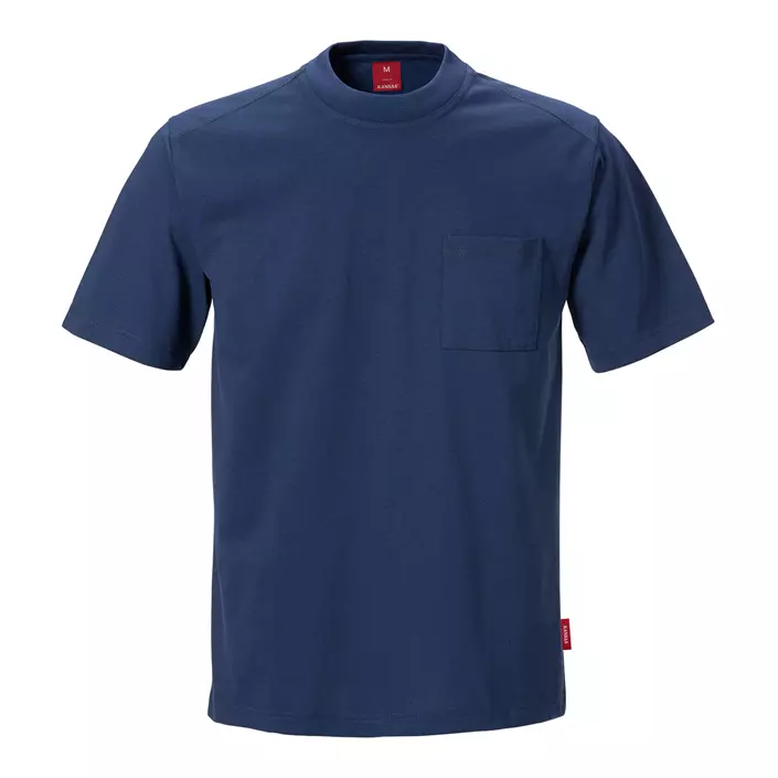 Kansas T-shirt 7391, Marinblå, large image number 0