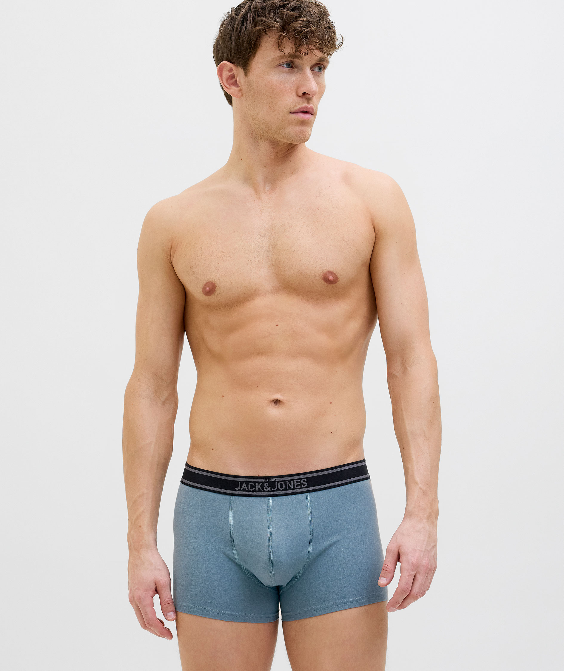 Jack & Jones JACKYLE 5-pack boxer shorts, Chambray Blue, Chambray Blue, large image number 7