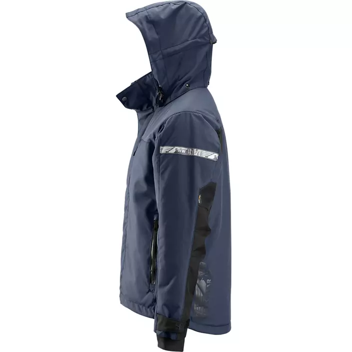 Snickers AllroundWork 37,5® waterproof vinterjacket 1102, Marine Blue/Black, large image number 2