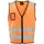 Snickers reflective safety vest, Hi-vis Orange, Hi-vis Orange, swatch