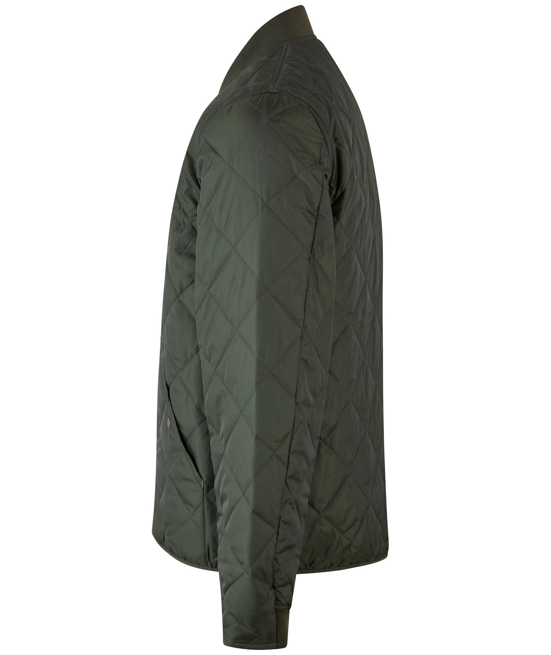 ID Allround quilted thermal jacket, Olive Green, large image number 3