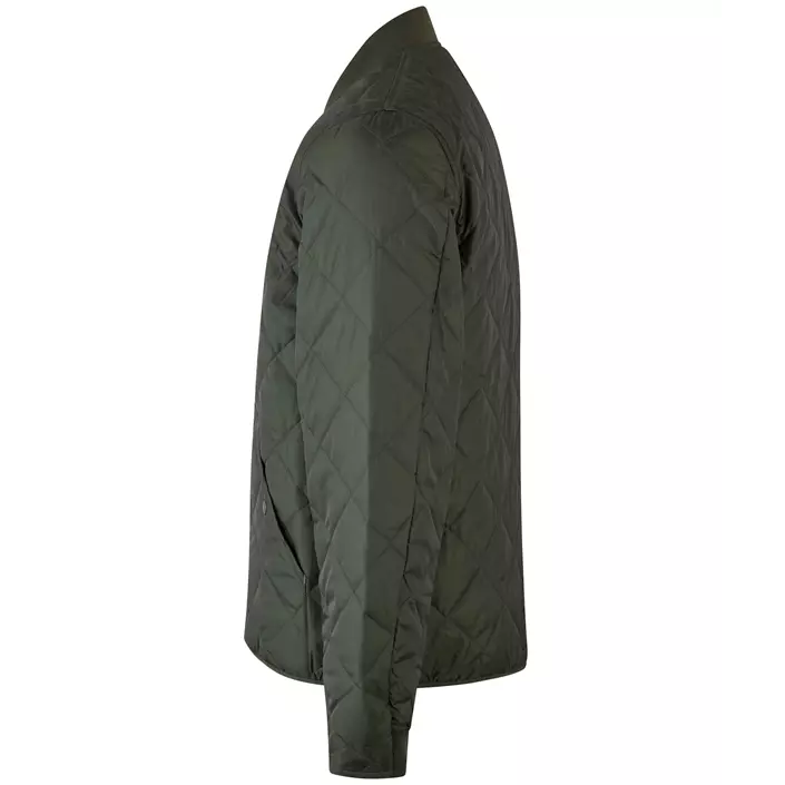 ID Allround quilted thermal jacket, Olive Green, large image number 3