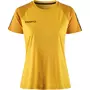 Craft Squad 2.0 Contrast Damen T-Shirt, Sweden Yellow-Golden Craft Squad 2.0 Contrast Damen T-Shirt, Sweden Yellow-Golden