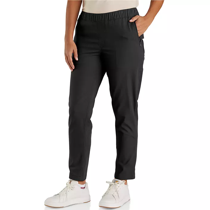 Carhartt Force dame bukser, Black, large image number 1