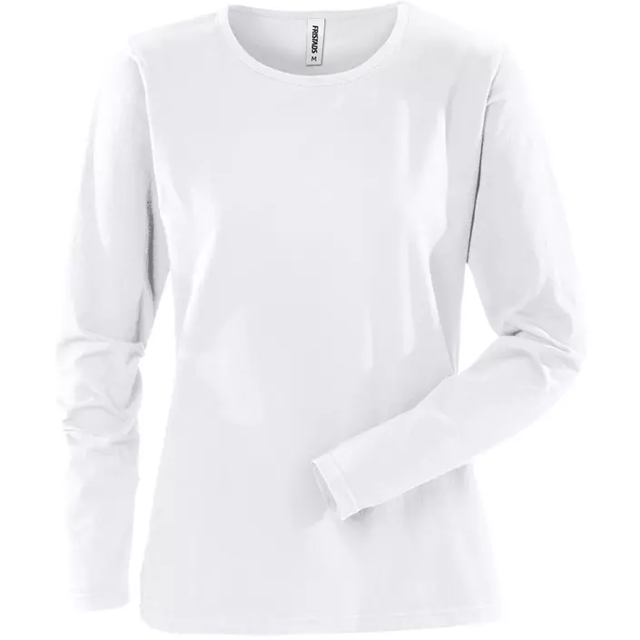 Fristads Acode long-sleeved women's basic T-shirt, White, large image number 0