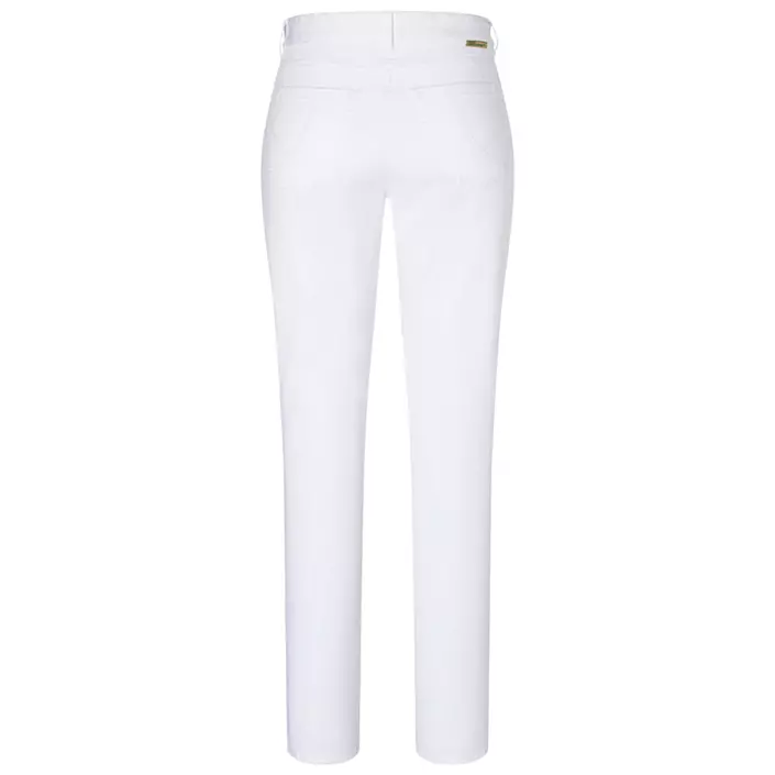 Karlowsky Classic-stretch women´s trousers, White, large image number 2