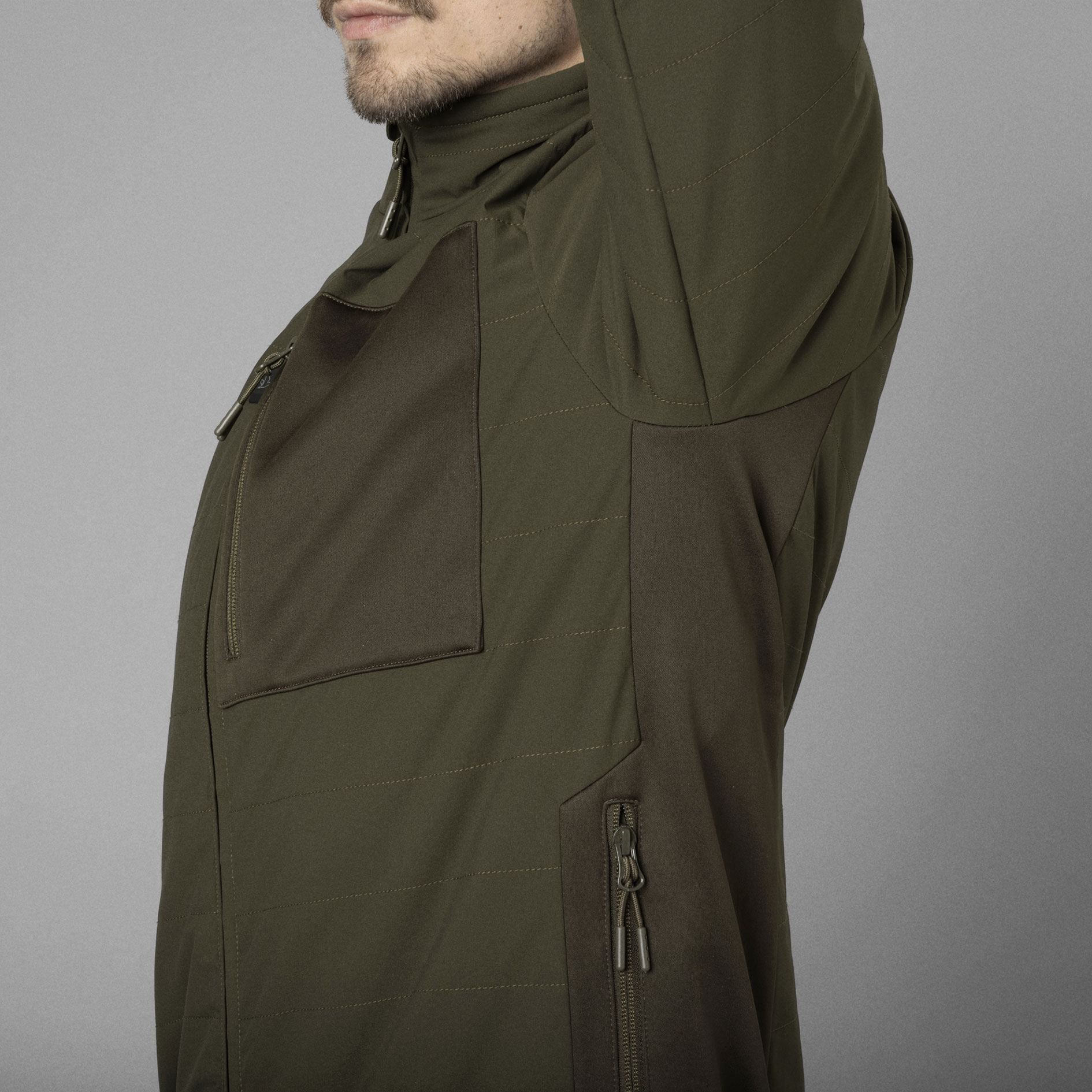 Seeland Celsius Heat quilted jacket, Pine green, large image number 7