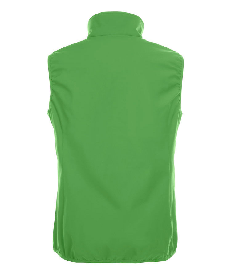 Clique Basic women's softshell vest, Apple Green, large image number 2