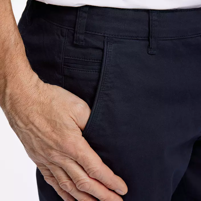 Bison Superflex Cashmere Touch chinos, DK Navy, large image number 2