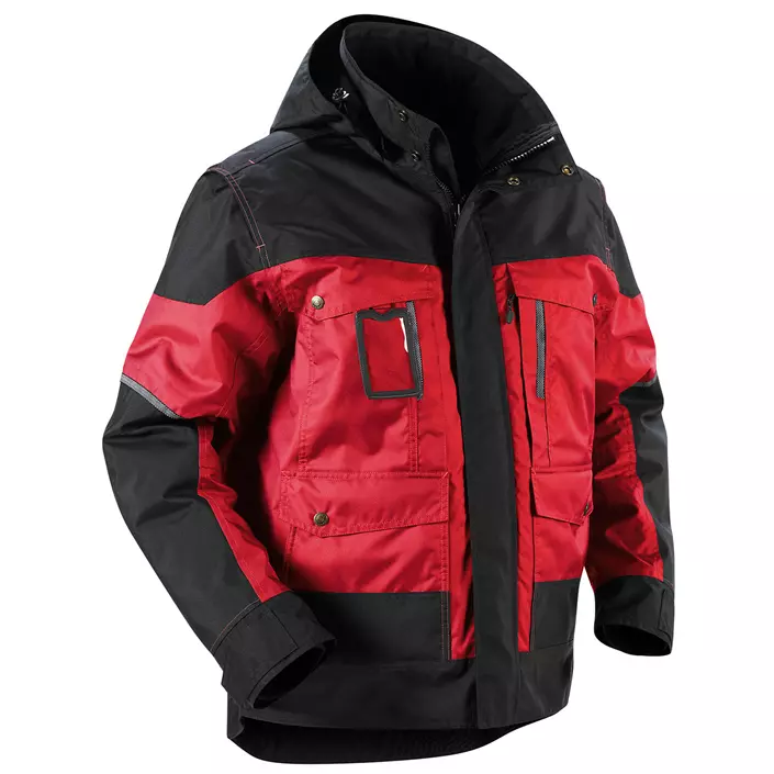 Blåkläder winter jacket, Red/Black, large image number 0