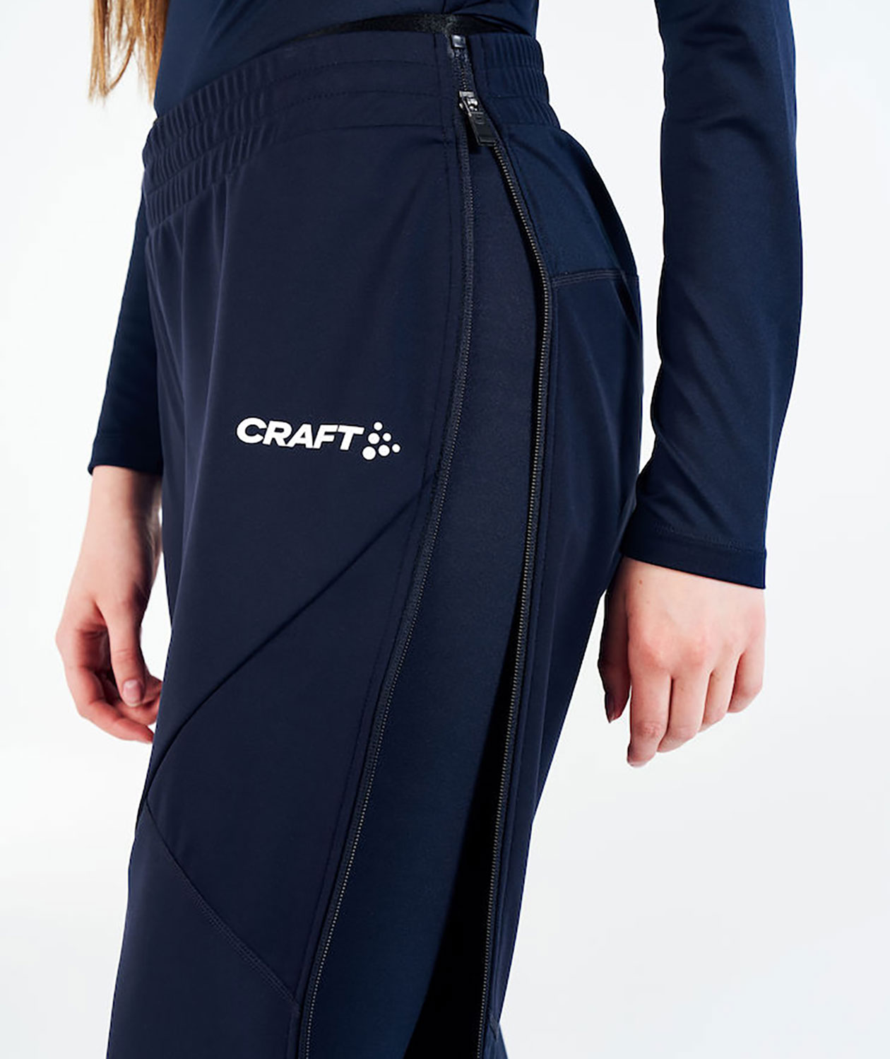 Craft Nordic Ski Club women's ski pants, Blaze, large image number 2