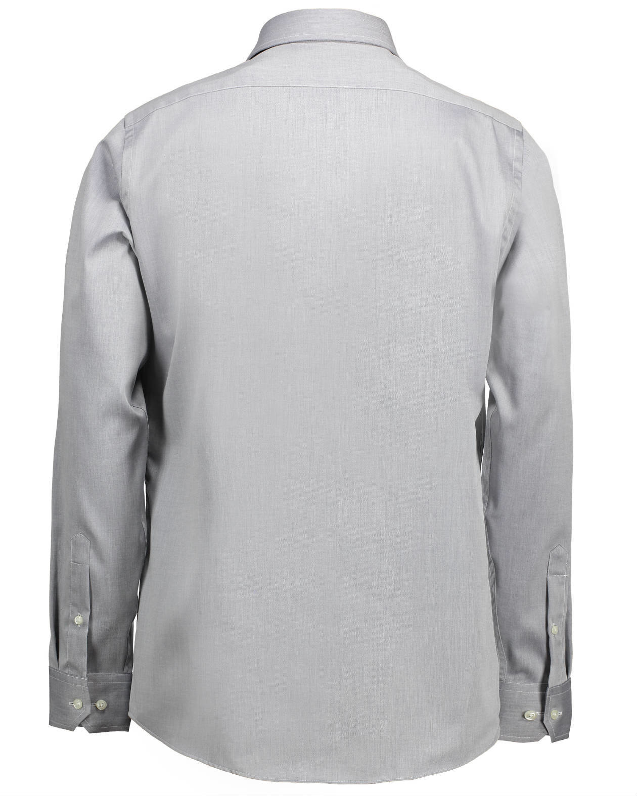 Seven Seas modern fit Fine Twill shirt, Silver Grey