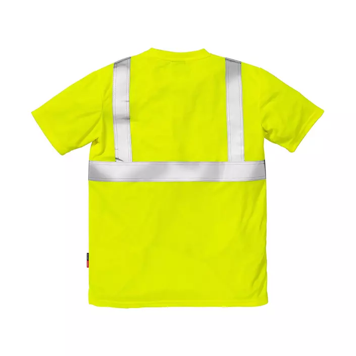 Fristads T-shirt 7411, Hi-Vis Yellow, large image number 1