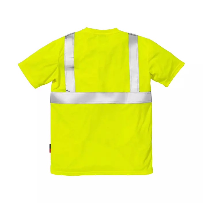 Fristads T-skjorte 7411, Hi-Vis Gul, large image number 1