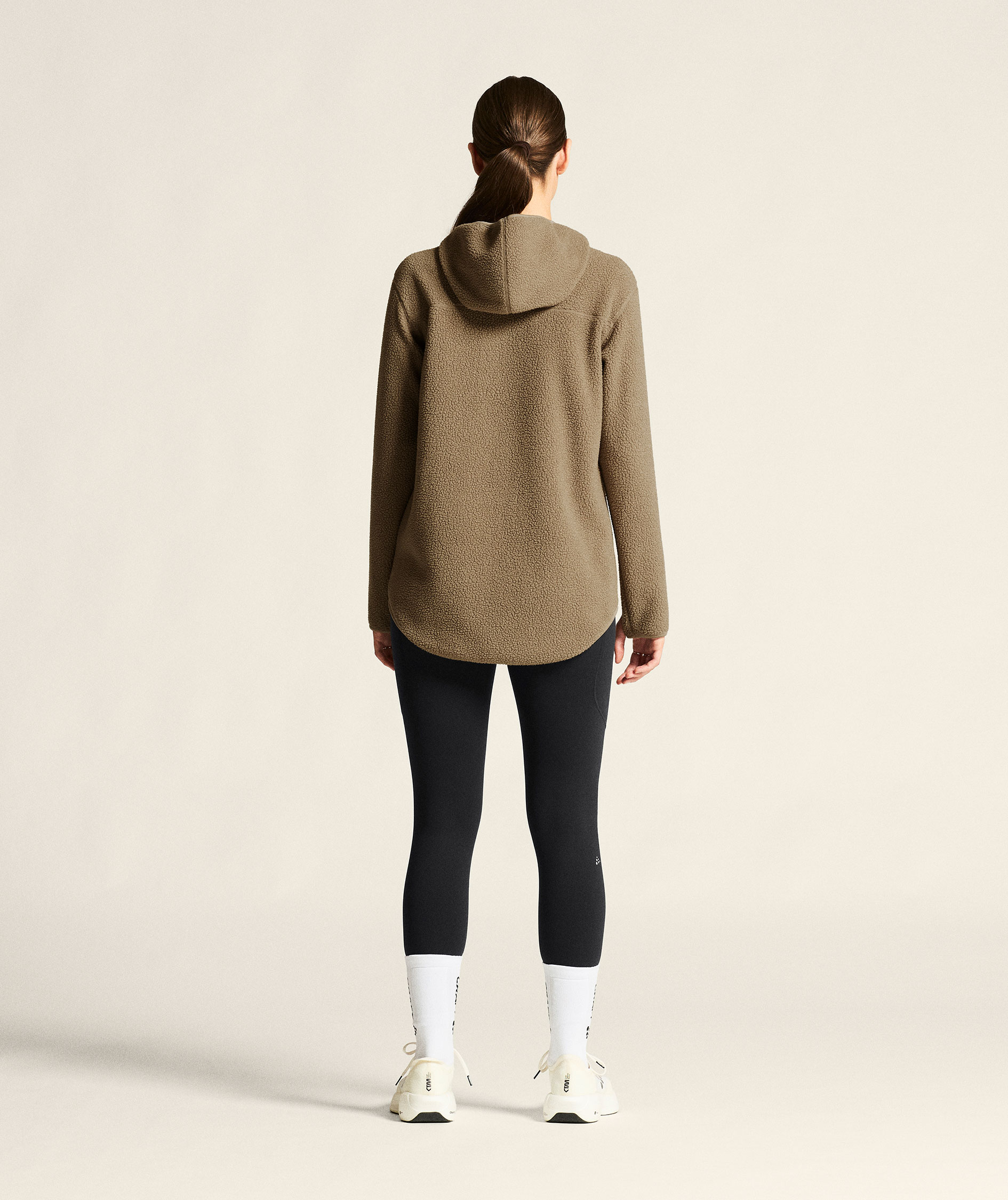 Craft Join women's pile fleece jacket, Taupe, large image number 9