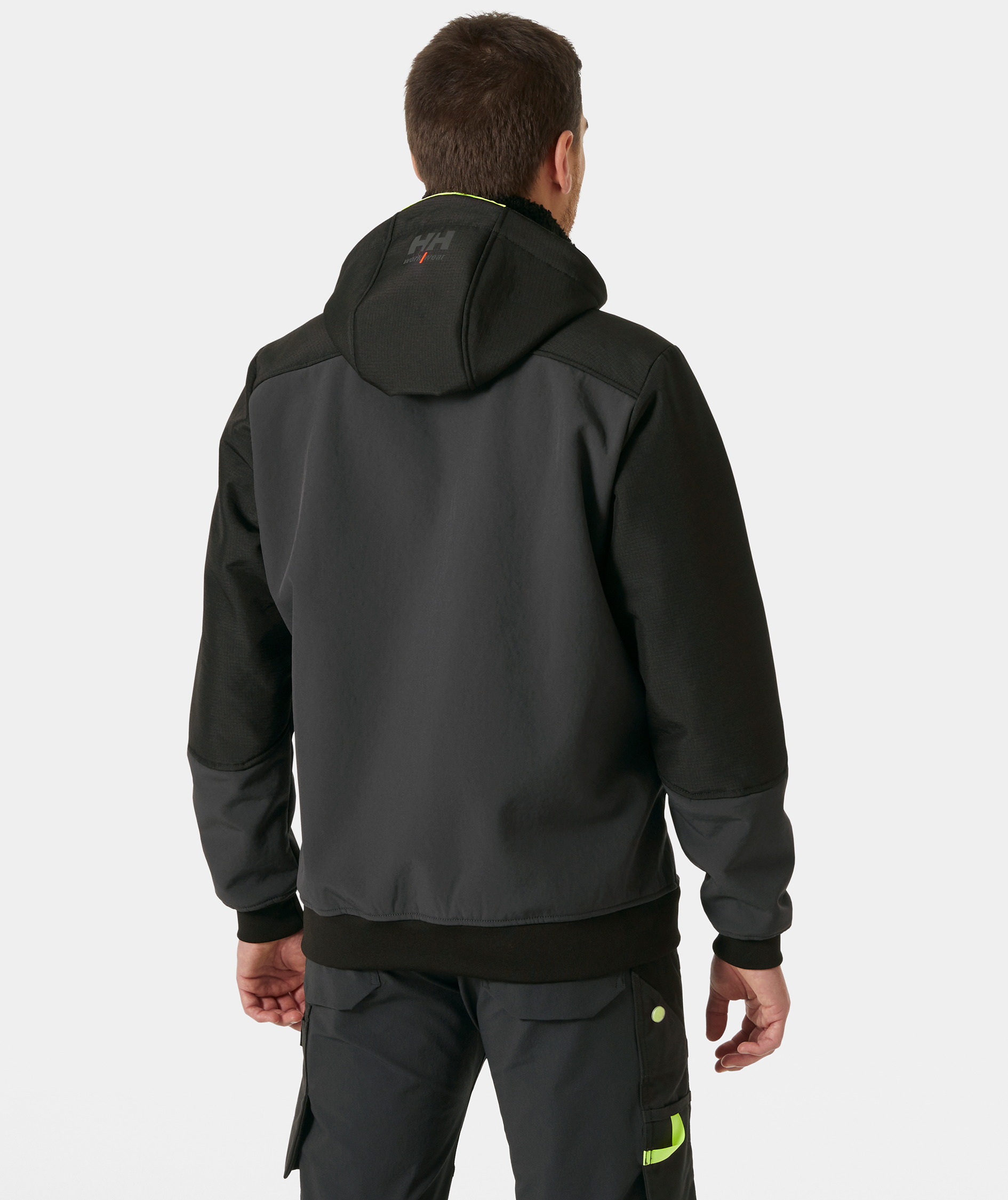 Helly Hansen Oxford softshell vinterjakke, Black/Ebony, large image number 3
