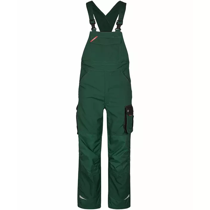 Engel Galaxy bib and brace trousers, Green/Black, large image number 0