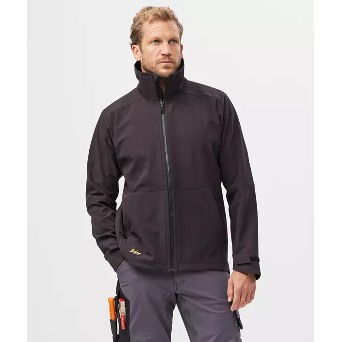 Snickers AllroundWork softshell jacket 1205, Black, large image number 0