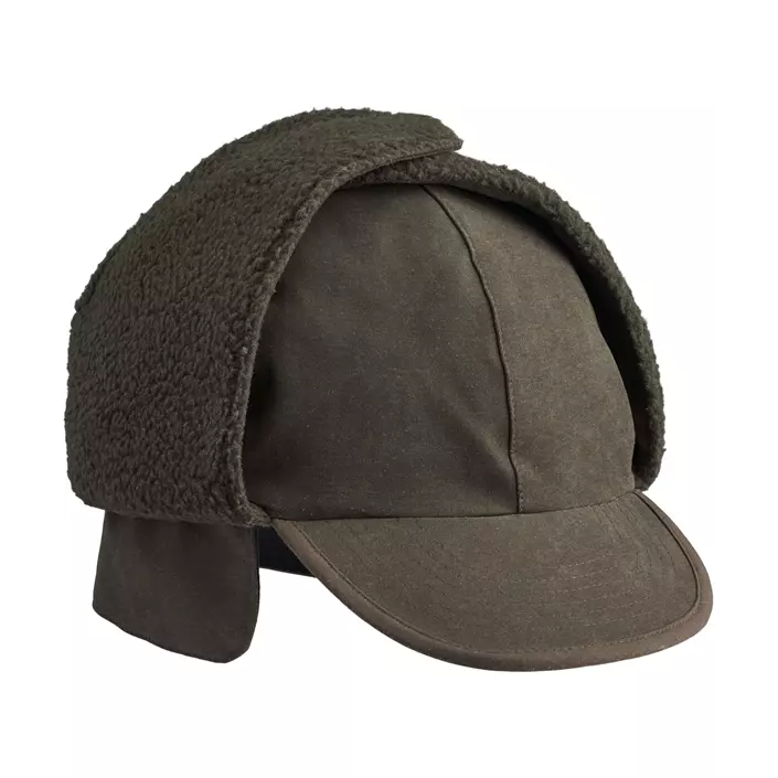 Northern Hunting Polar winter fleece hat, Dark Green, large image number 6