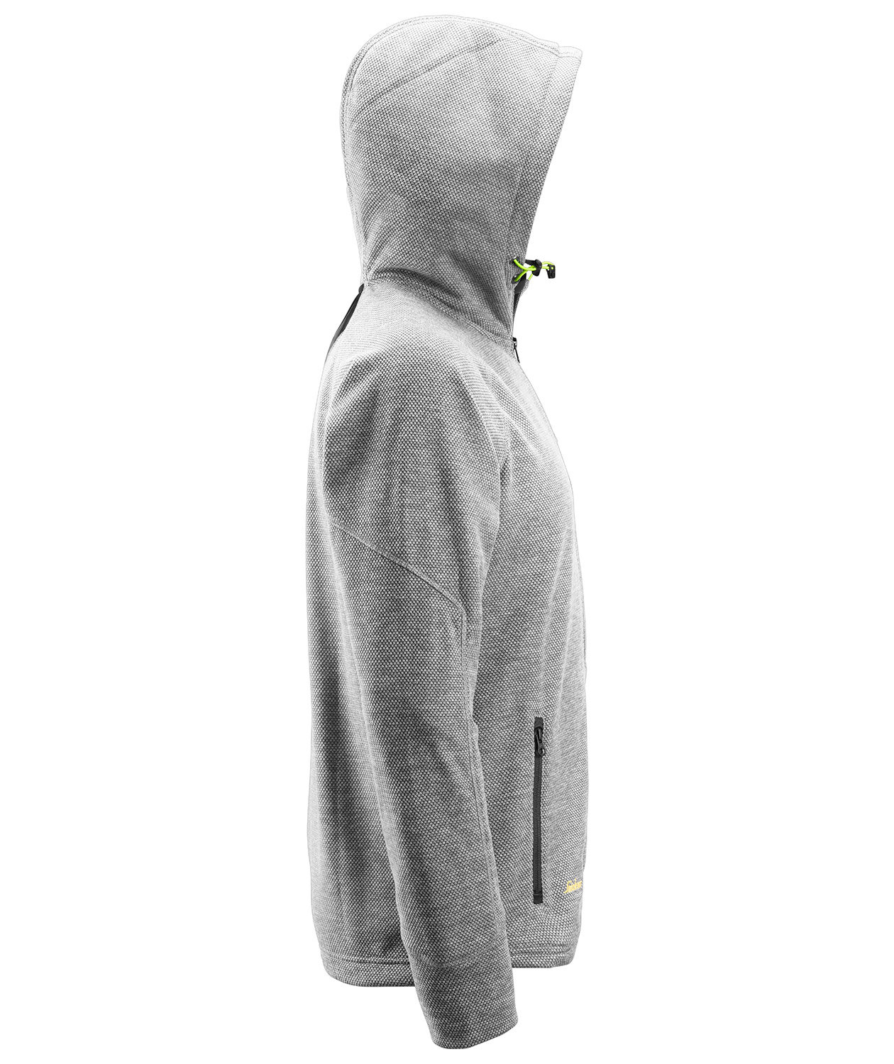 Snickers FlexiWork fleece h&aelig;ttetr&oslash;je 8041, Gr&aring;/Sort, large image number 3