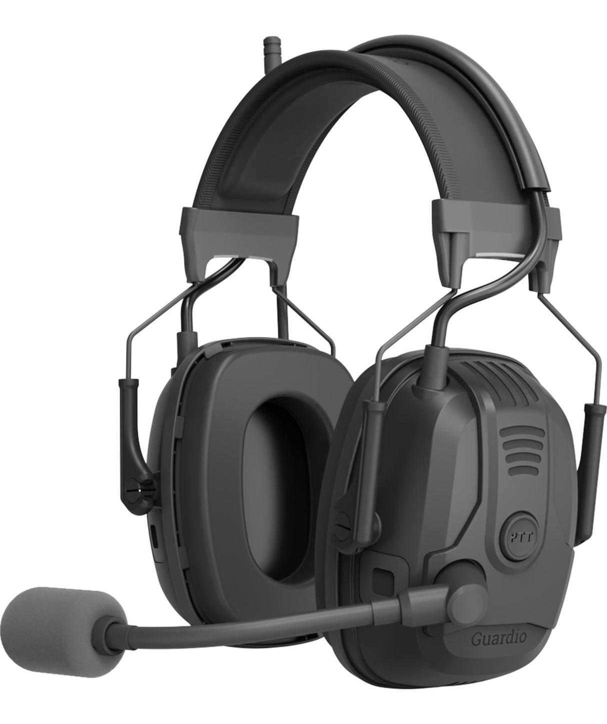 Guardio Freebird COM h&oslash;rev&aelig;rn, Sort, Sort, large image number 2