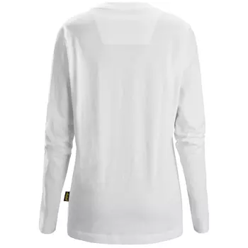 Snickers långärmad T-shirt 2497 dam, White