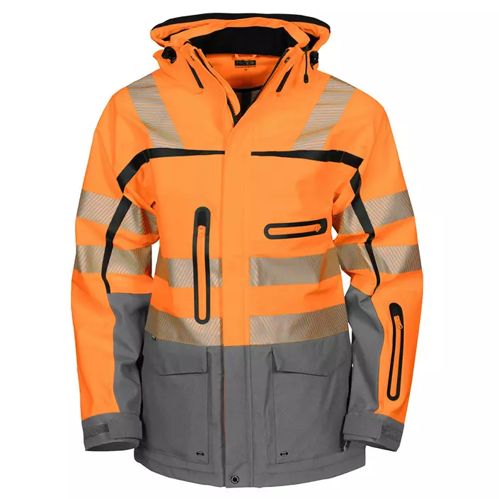 ProJob work jacket 6417, Orange/Grey, large image number 0
