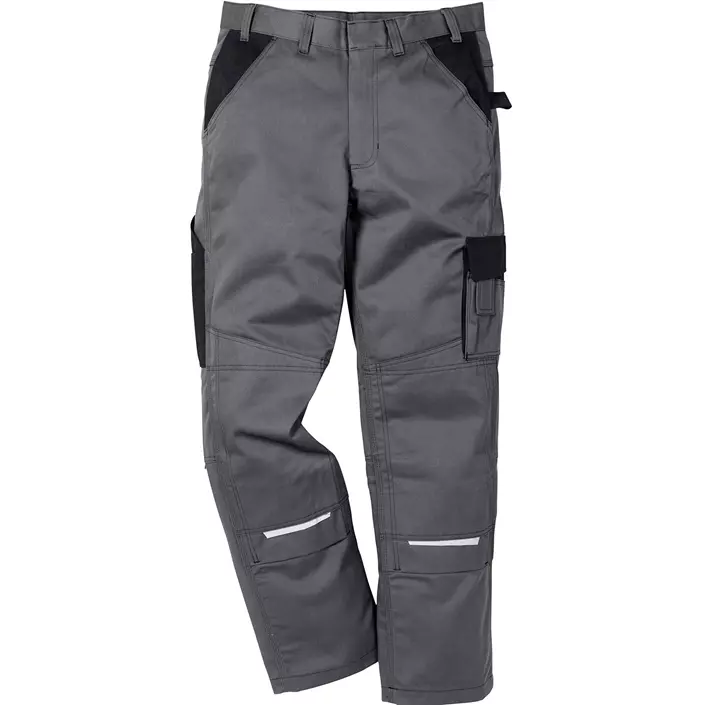 Kansas Icon work trousers, Grey/Black, large image number 0
