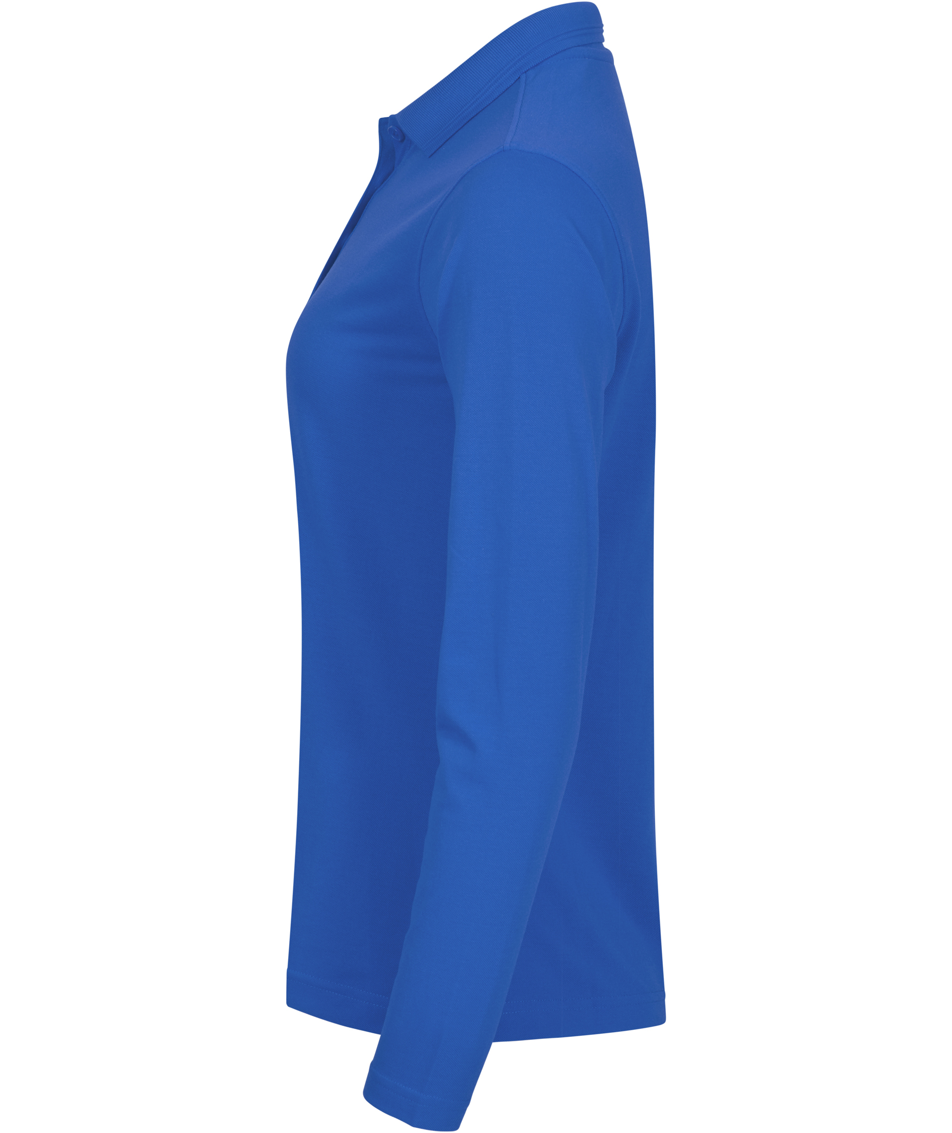 Clique Manhatten lang&aelig;rmet  dame polo T-shirt, Royal, large image number 3