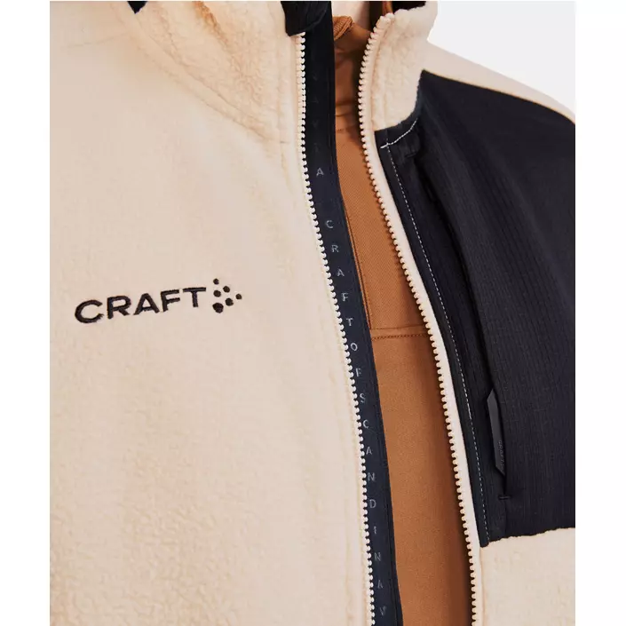 Craft ADV Explore fibre pile vest, Ecru-black, large image number 7