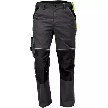 Cerva Knoxfield work trousers, Grey/Yellow