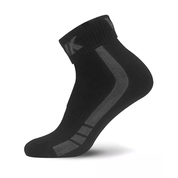 Worik 7Days socks, Black/Anthracite, Black/Anthracite, large image number 1