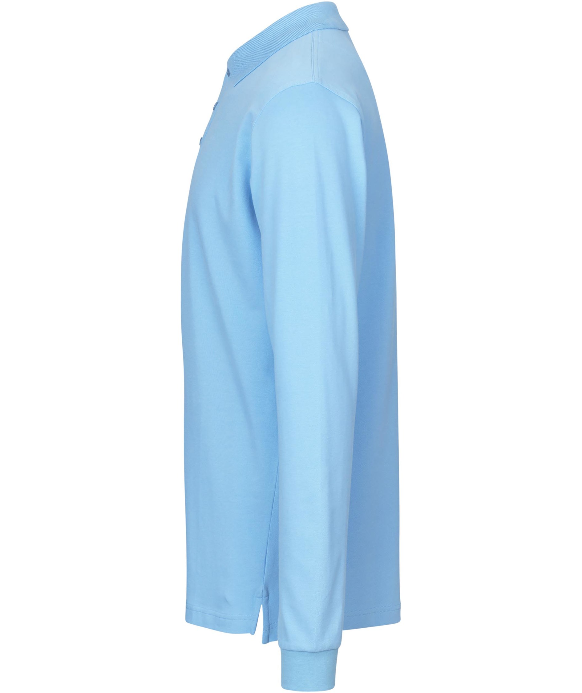 ID langermet polo T-skjorte mit Stretch, Lys Bl&aring;, large image number 2