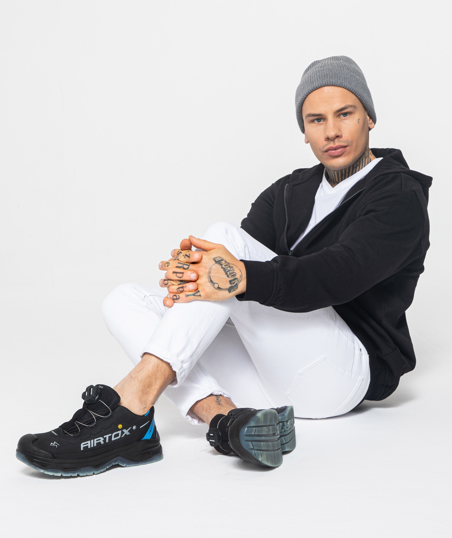 Airtox TX11 safety shoes S3, Black, large image number 3