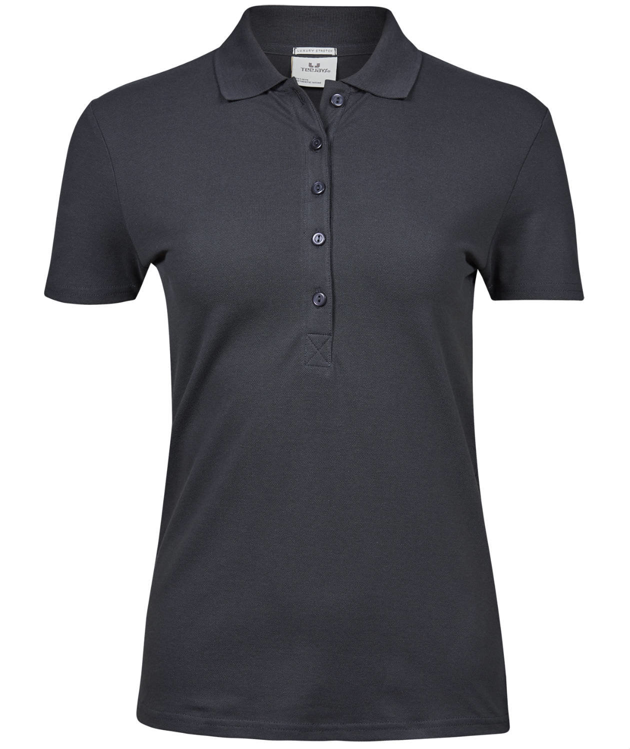 Tee Jays Luxury pik&eacute;tr&ouml;ja dam, Dark-Grey, Dark-Grey, swatch