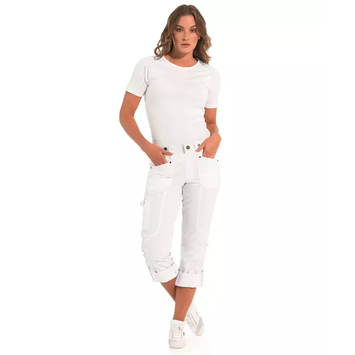 Kentaur  flex trousers, White, large image number 1