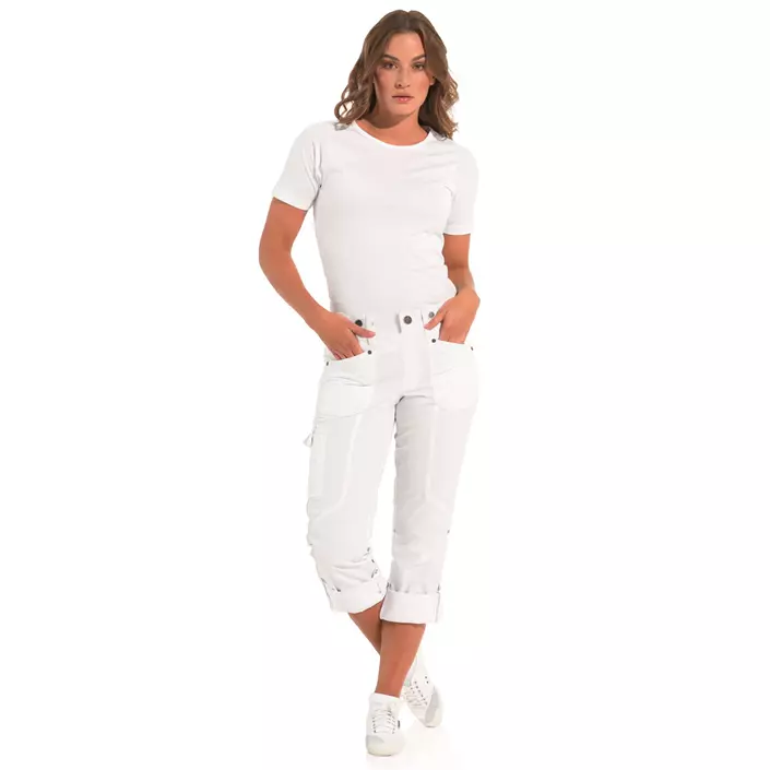 Kentaur  flex trousers, White, large image number 1
