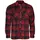 Pinewood Canada fleeceskjorte, Rød/Sort, Rød/Sort, swatch