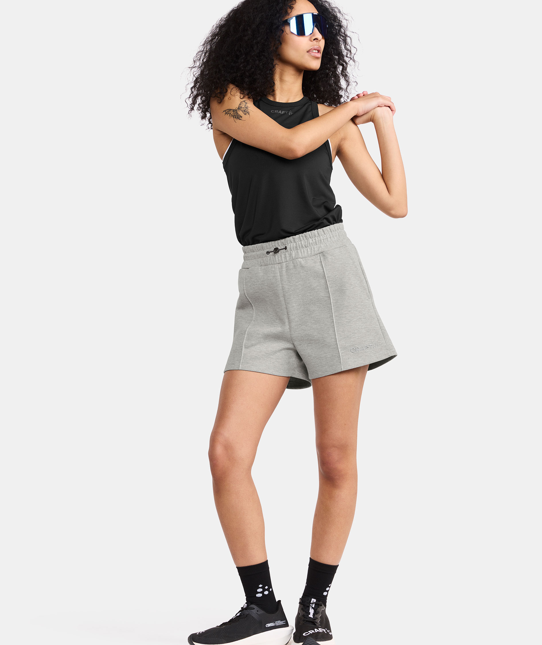 Craft ADV Join women's sweatshorts, Grey melange