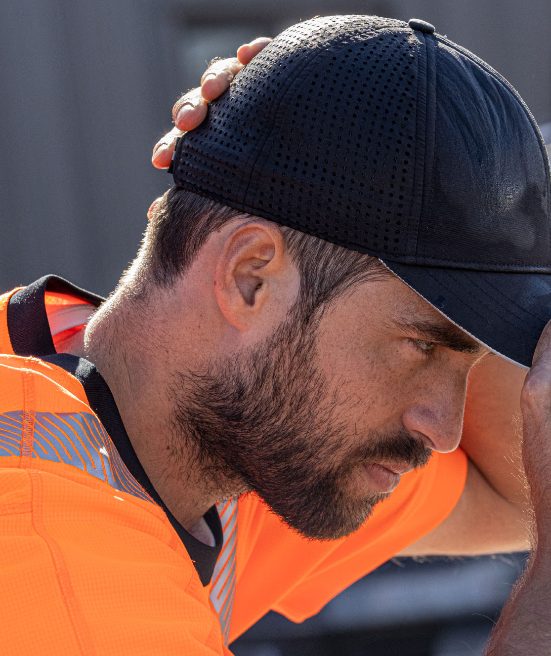 Ergodyne Chill-Its 8937 kyl cap, Svart, Svart, large image number 2