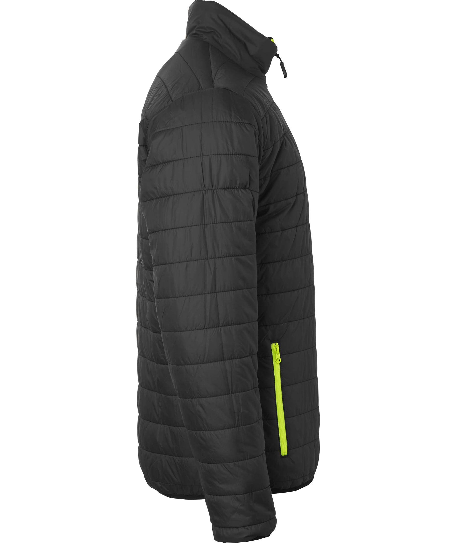 Top Swede quilted jacke 129, Hi-vis Yellow/Black, large image number 6