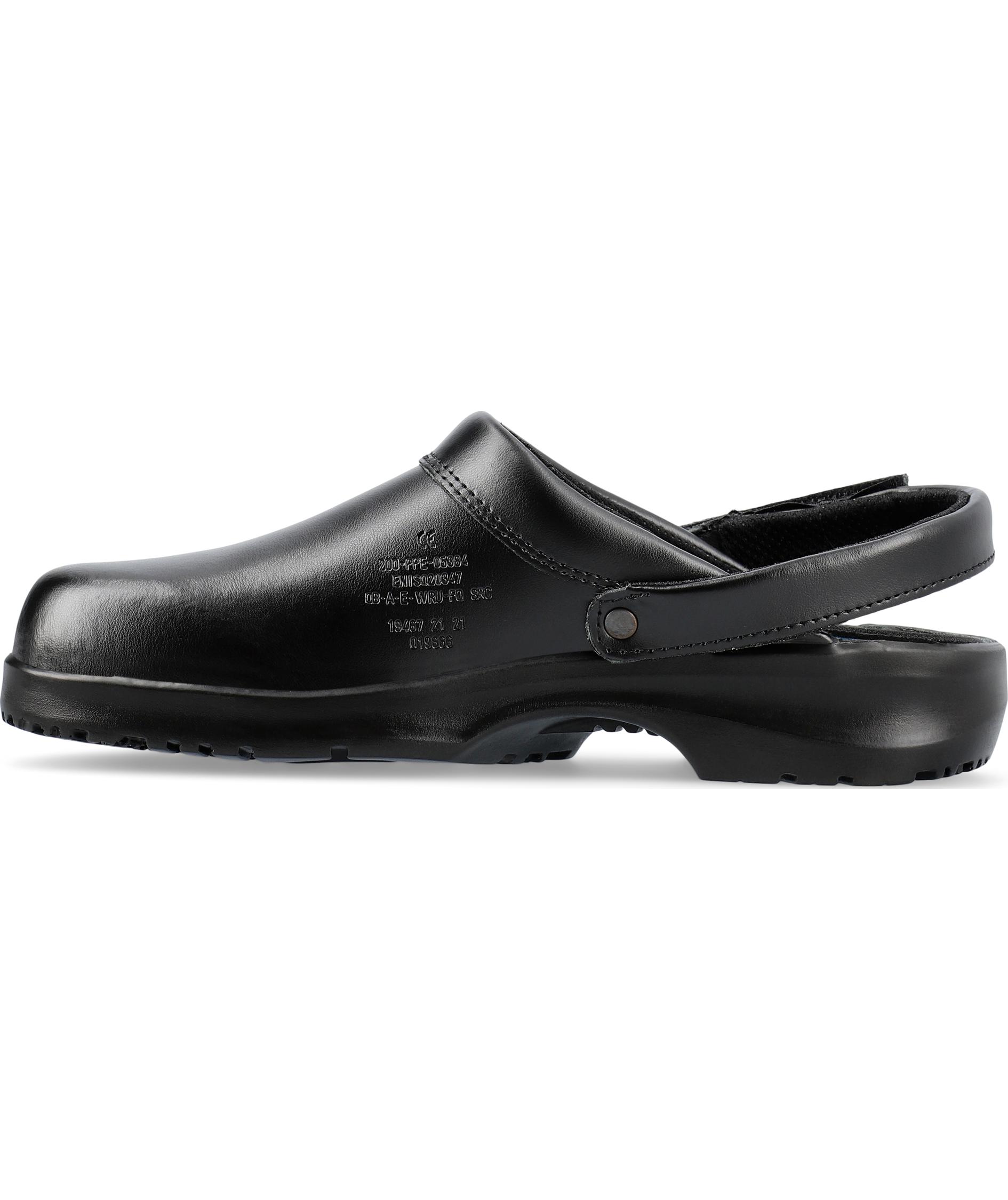 Sika Fusion clogs with heel strap OB, Black, large image number 2