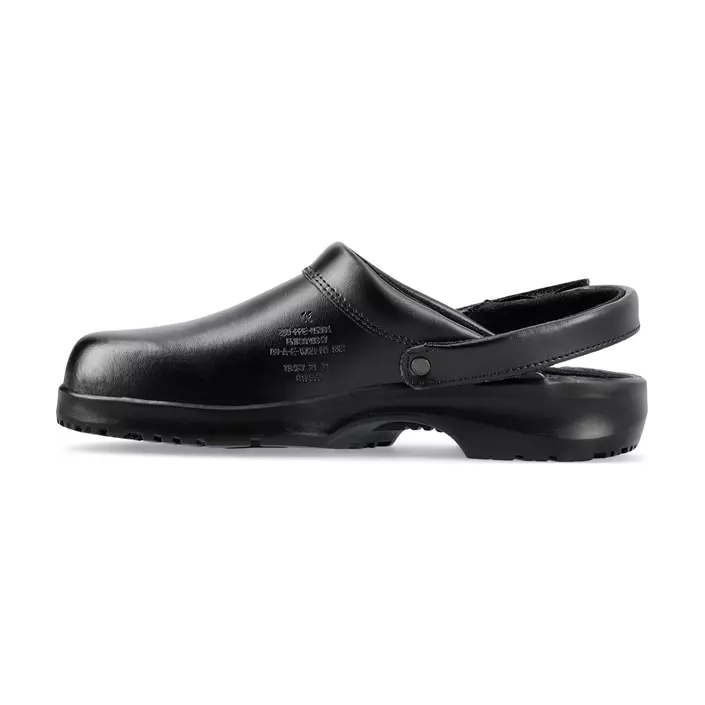 Sika Fusion clogs with heel strap OB, Black, large image number 2