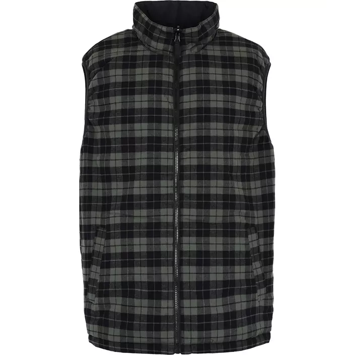 ProActive reversible flannel vest, Green, large image number 1