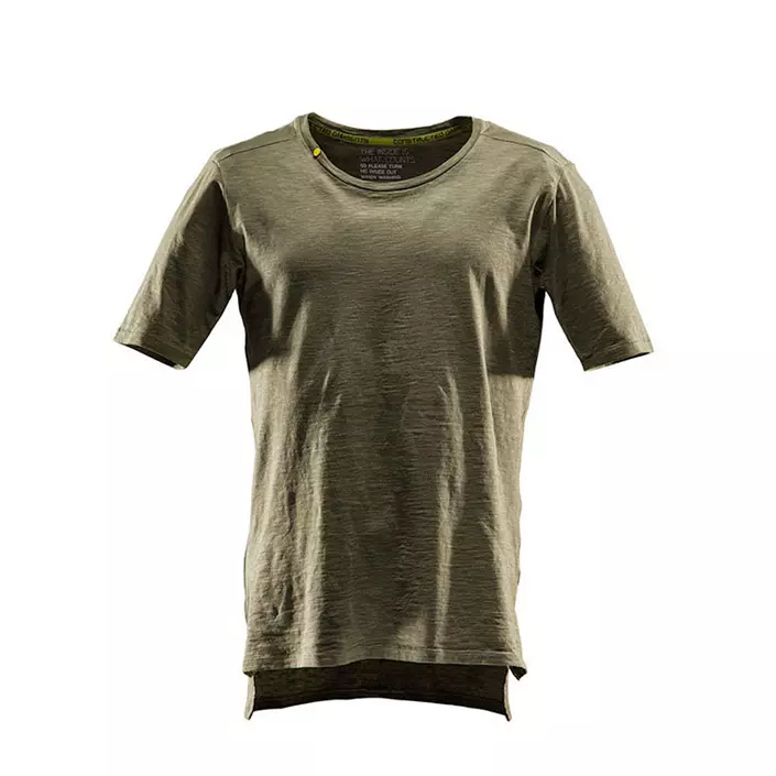 Monitor Comfort Tee kortärmad T-shirt, Burnt olive green, large image number 0