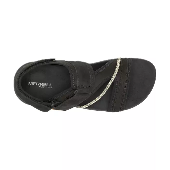 Merrell Terran 4 backstrap women's sandals, Black, large image number 4
