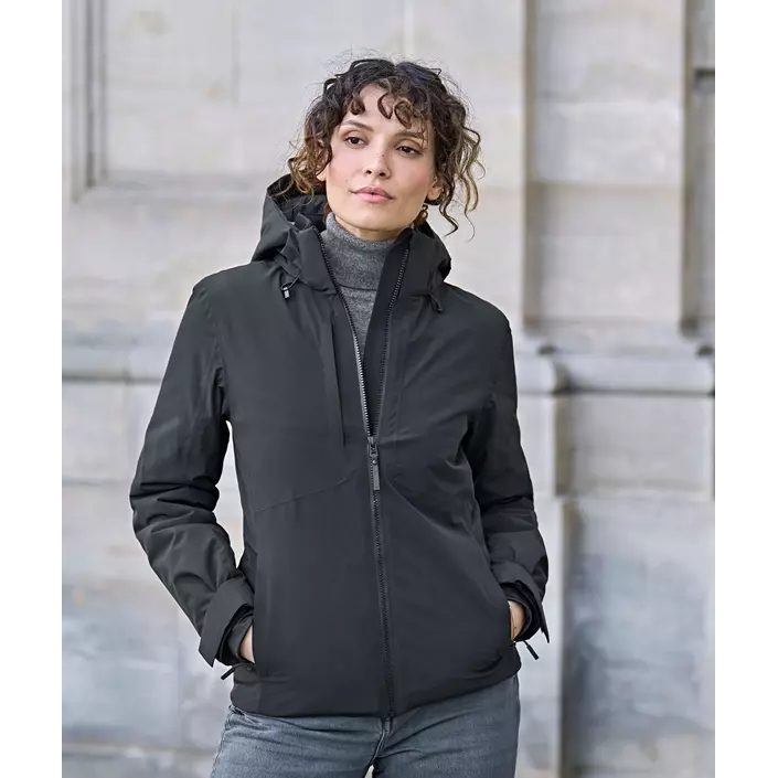 Tee Jays All Weather women's winter jacket, Black, large image number 1