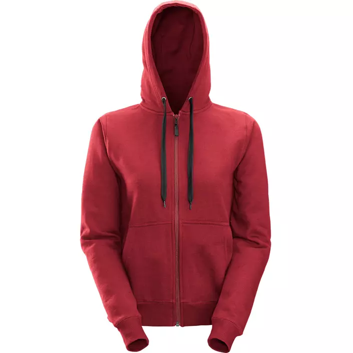 Snickers women's zip hoodie 2806, Chili Red, large image number 0